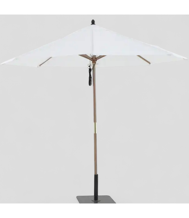 46956 Origin 21 Aluminum Off White Market Patio Umbrella