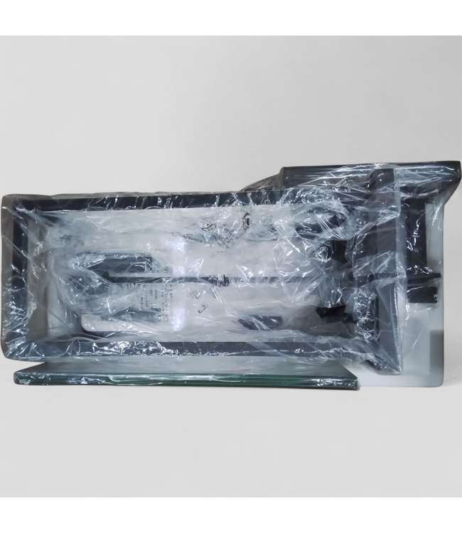 46958 True Fine Spun 3 -Light Matte Black Outdoor Wall Light