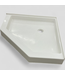 46982 Neo-Angle Shower Base White 39"W x 39"L