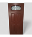 47023 Sheldon Umber 1/4 Lite Exterior Door 35.75" x 79"