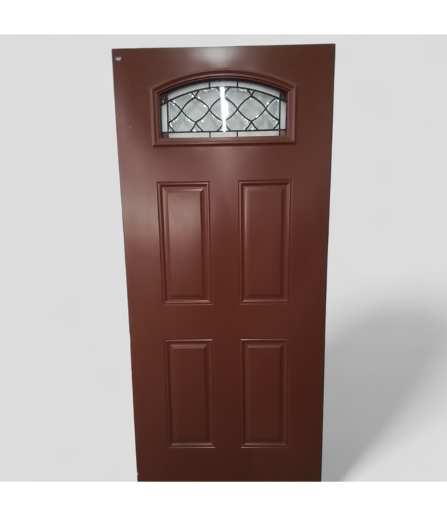 47023 Sheldon Umber 1/4 Lite Exterior Door 35.75" x 79"