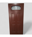 47023 Sheldon Umber 1/4 Lite Exterior Door 35.75" x 79"