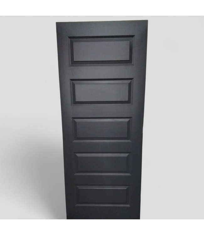 47042 Reliabilt Steel Gray 5-Panel Interior Door 32" x 80"