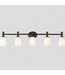47063 Z-Lite Orion 5-Light Matte Black Vanity Light