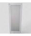 47065 White Single Panel Glass Interior Door 32"W x 80"H
