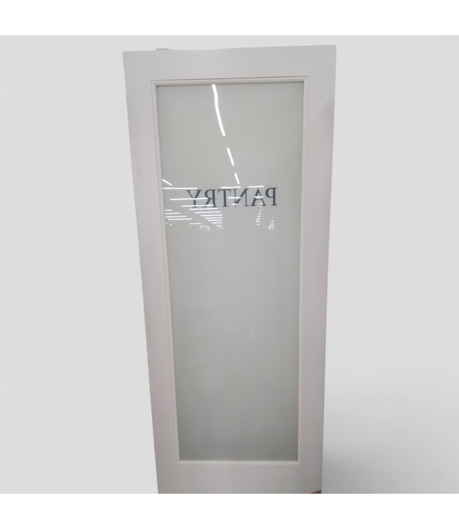 47073 Reliabilt Modern Glass Pantry Door 32"W x 80'H