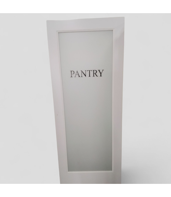 47073 Reliabilt Modern Glass Pantry Door 32"W x 80'H