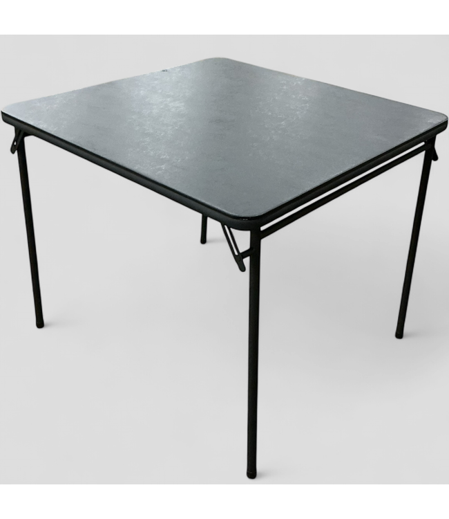 47076 Cosco Square Vinyl Black Folding Table