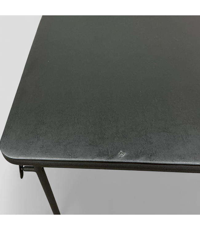 47076 Cosco Square Vinyl Black Folding Table