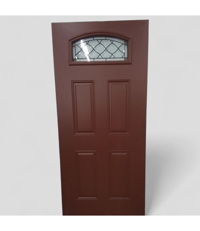 47089 Sheldon Umber 1/4 Lite Exterior Door 35.75" x 79"