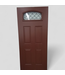 47089 Sheldon Umber 1/4 Lite Exterior Door 35.75" x 79"