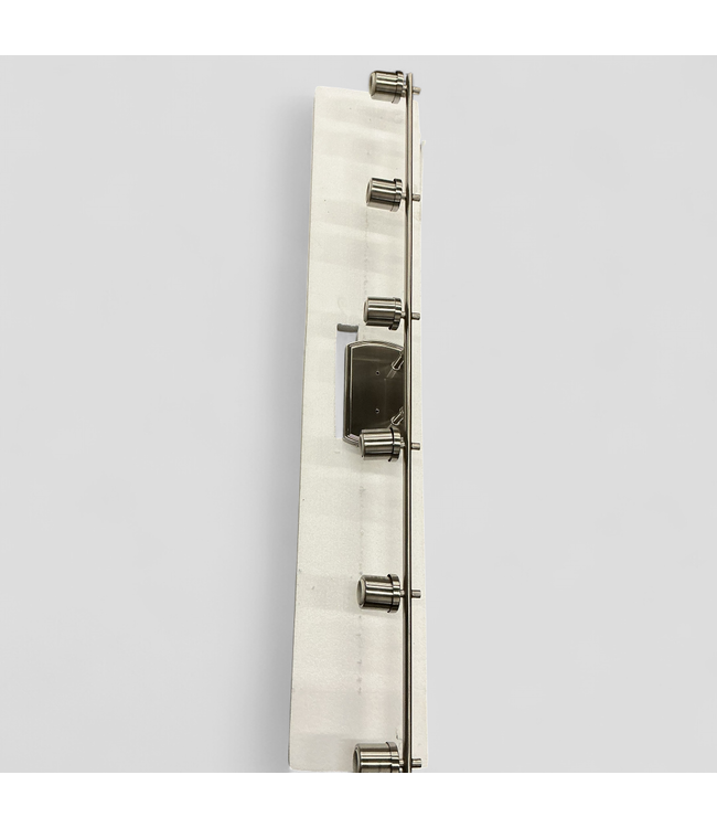 47094 Progress Lighting 6 light brushed nickel vanity light