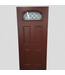 47106 Sheldon Umber 1/4 Lite Exterior Door 35.75" x 79"