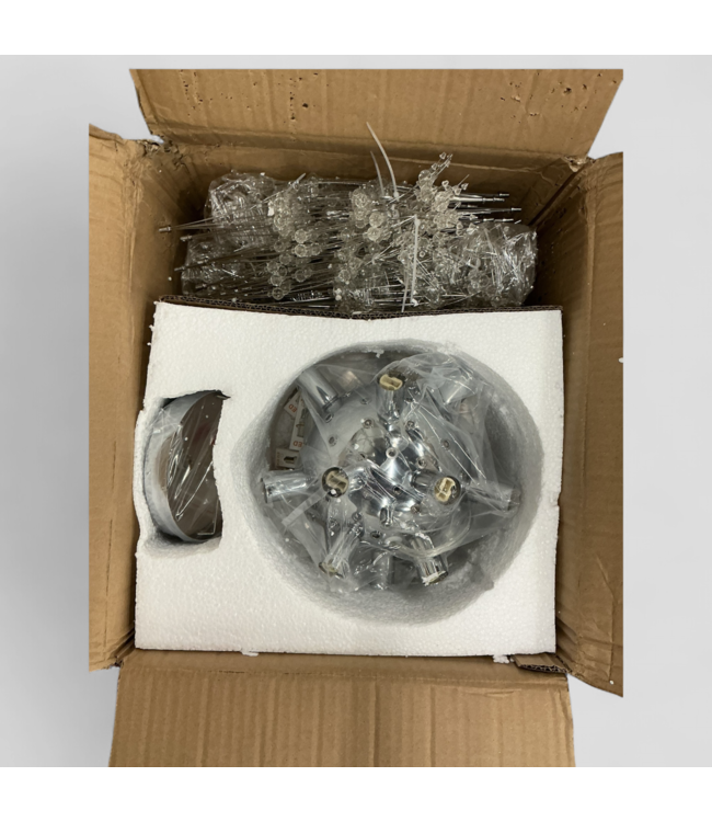 47118 LamQee 16 Light Sputnik Hanging Pendant Light