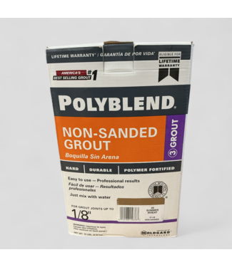 47136 Polyblend Non-Sanded Grout Summer Wheat