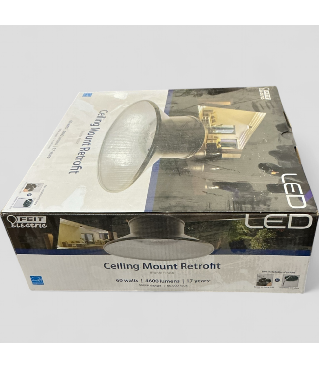 47139 Feit Electric Bronze Ceiling Fixture