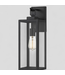 47189 Quoizel Matte Black Outdoor Wall Light 6"W