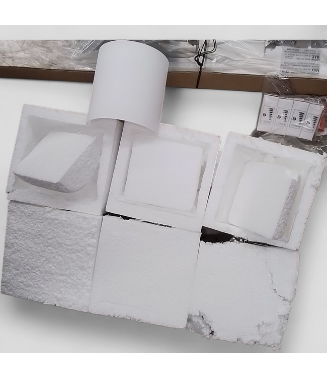 47192 Convex 3 -Light Bathroom Vanity Light - Chrome Finish