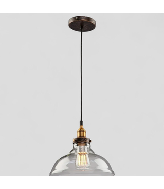 47193 Greenwich 1 -Light Oil Rubbed Bronze Pendant