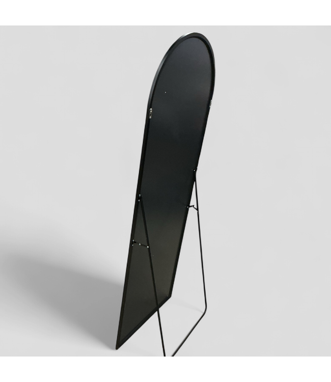 47175 Arched Top Black Mirror