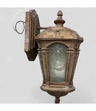 47208  Feiss Outdoor Wall Lantern Aged Bronze 14.25"H