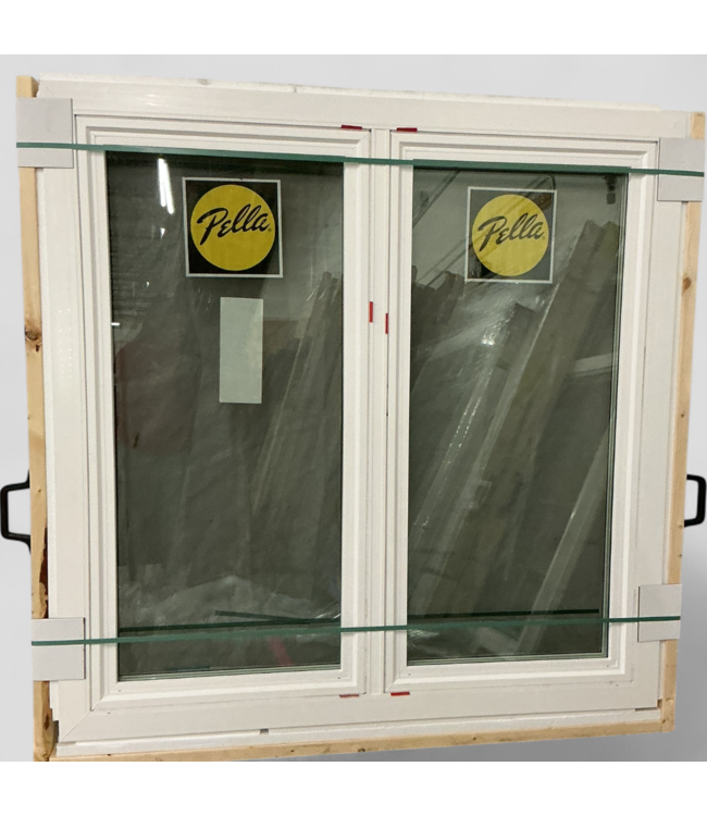 47223 Pella Casement Two Wide W/Lip Frame 56"W x 56"H