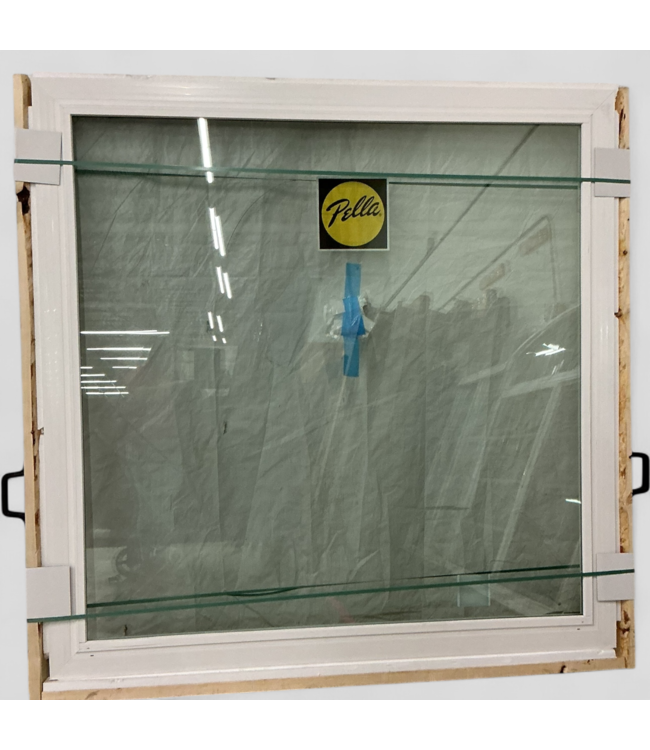 47229 Pella Vinyl Fixed Window W/Lip Frame 65.75"W x 65.75"H