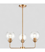 47245 Orgin21 Soren 3-Light Gold Chandelier