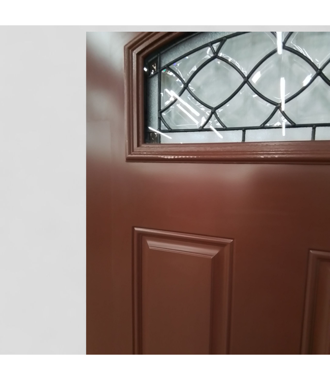 47237 Sheldon Umber 1/4 Lite Exterior Door 35.75" x 79"