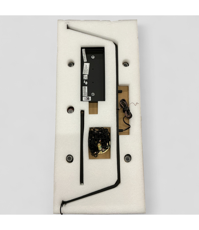 47257 Allen+Roth 6-Light Matte Black Chandelier