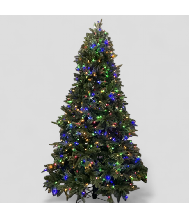 47274 Holiday Living 7.5' Hayden Pine Pre-Lit Christmas Tree