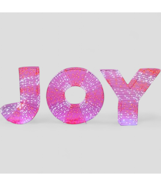 47280 Holiday Wonderland LED "JOY" Yard Decor