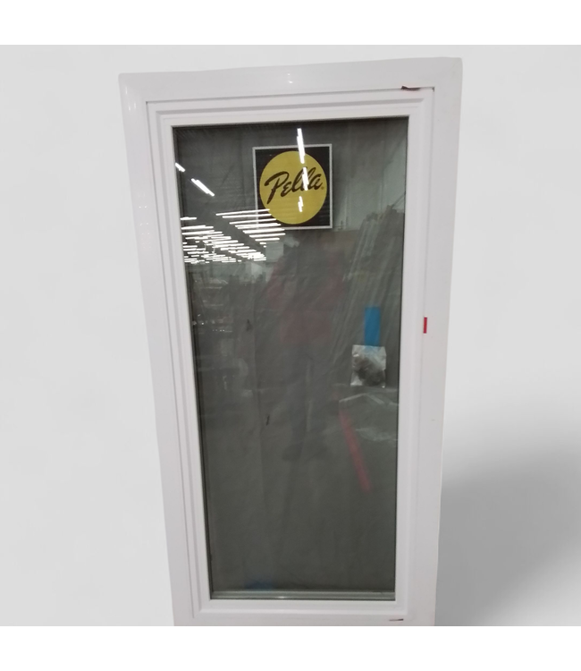 47281 Pella White Vinyl Crank Out Window 18"W x 54"H