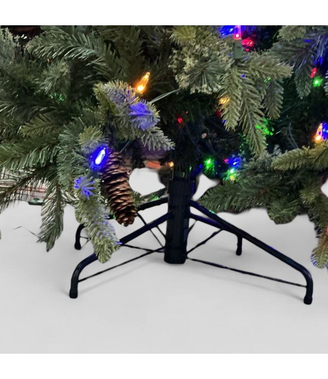 47274 Holiday Living 7.5' Hayden Pine Pre-Lit Christmas Tree