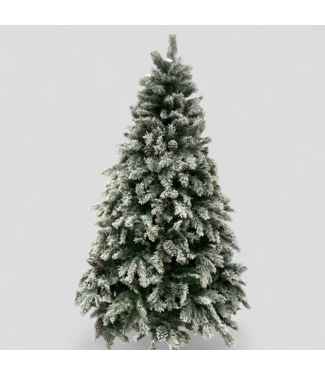 47289 NorthLight Angel Pine Cones Artificial Christmas Tree 7'