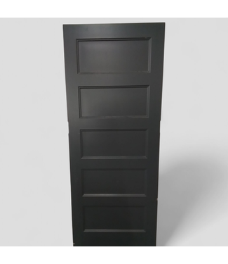 47317 2-Panel / 5-Panel Dark Color Interior Door 32"W x 80"H