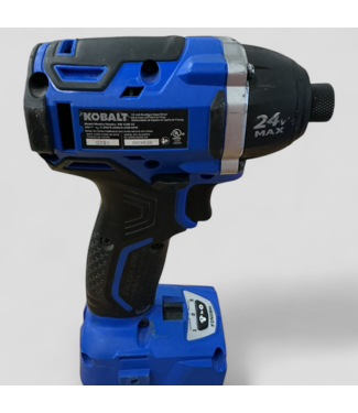 47329 Kobalt 24-V Brushless Impact Driver 1/4" Tool Only