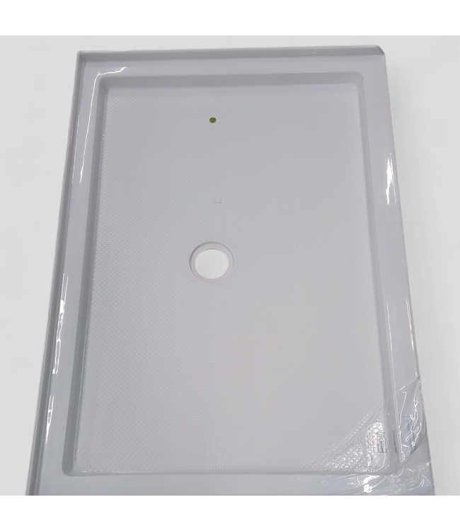 47395 DreamLine White Center Drain Shower Pan 34" x 48"