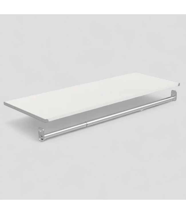 47398 ClosetMaid Modular Storage White Closet Shelving