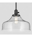 47417 Kichler Avery 1-Light Black Hanging Pendant Light