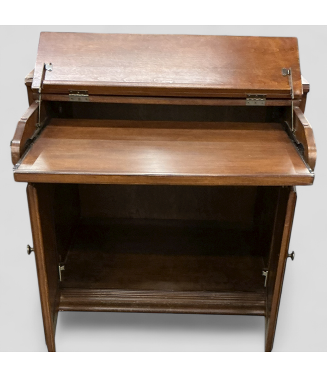 47446 Brown Cherry Secretary Desk 30"W