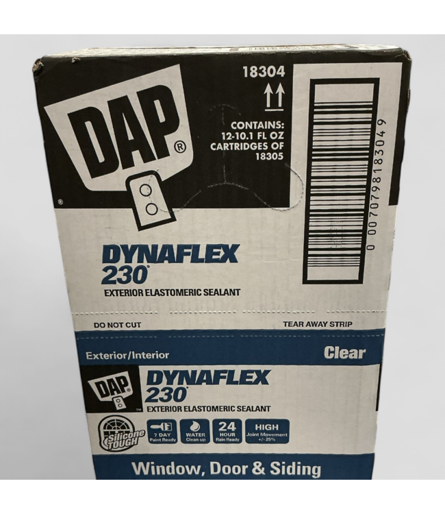 47449 DAP Dynaflex 230 Premium Clear Sealant 12-pack