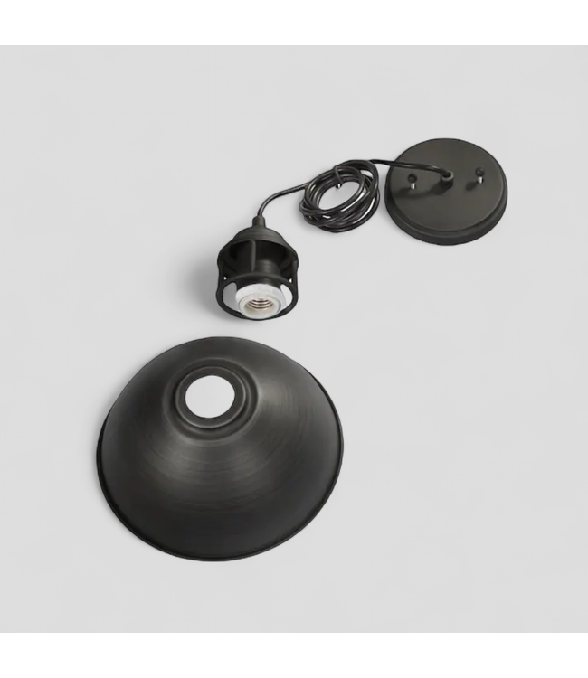 47426 LNC Donnish 1-Light Aged Gray Mini Pendant Light