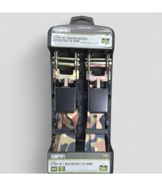 47460 Master Mechanics 6-Ft by 1-Inch Ratchet Tie Down