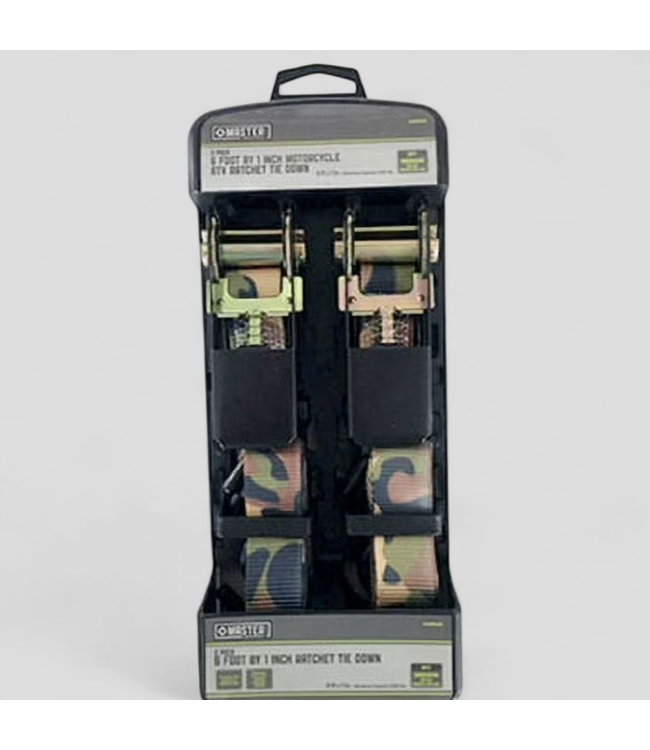 47460 Master Mechanics 6-Ft by 1-Inch Ratchet Tie Down