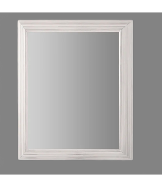 47485 Allen+Roth Fog Free White Mirrored Wall Cabinet