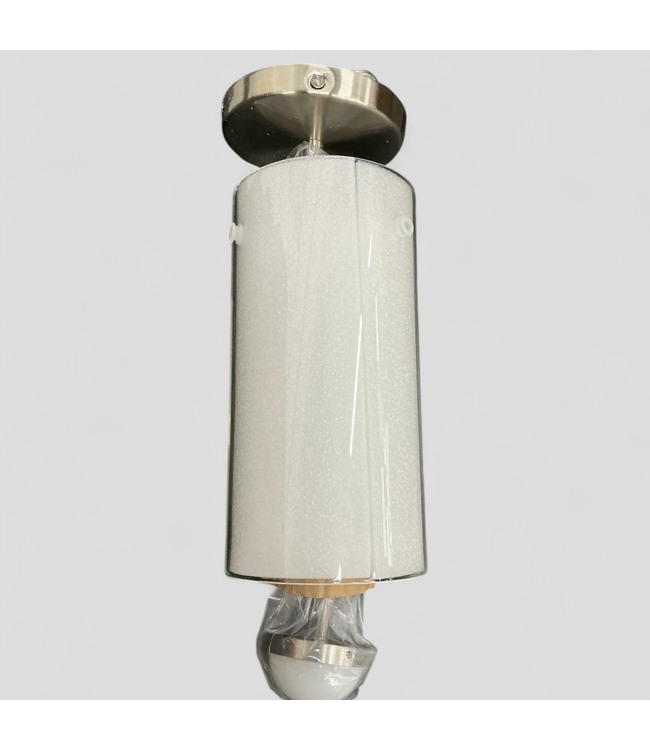 47493 Maxim Lighting Duo 1-Light Satin Nickel Pendant Light