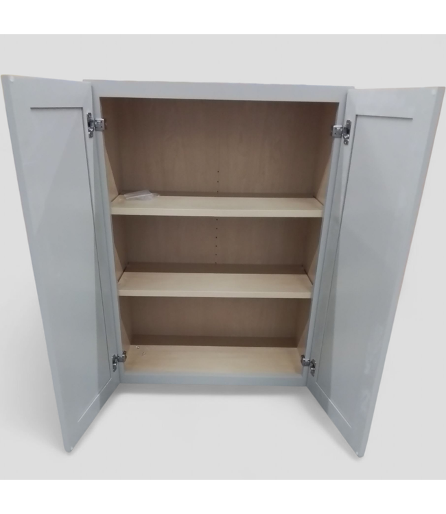 47523 Modern Light Grey Wall Cabinet 27"W