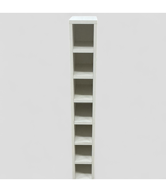 47544  Diamond White Wall Cabinet 6"W