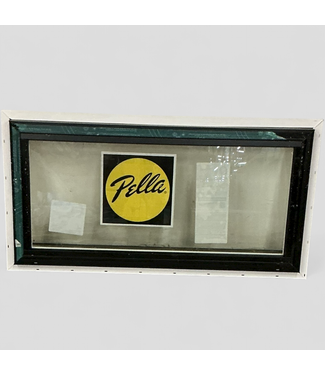 47562 Pella Black Aluminum Fixed Window 35.875" x 17.5"H